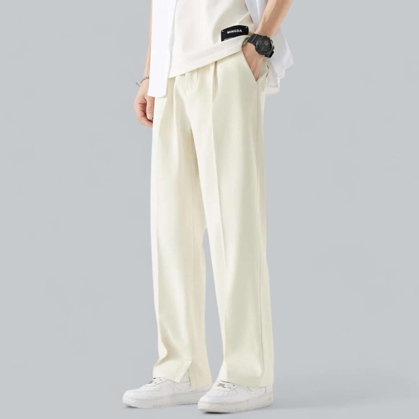 Straight Leg Trousers