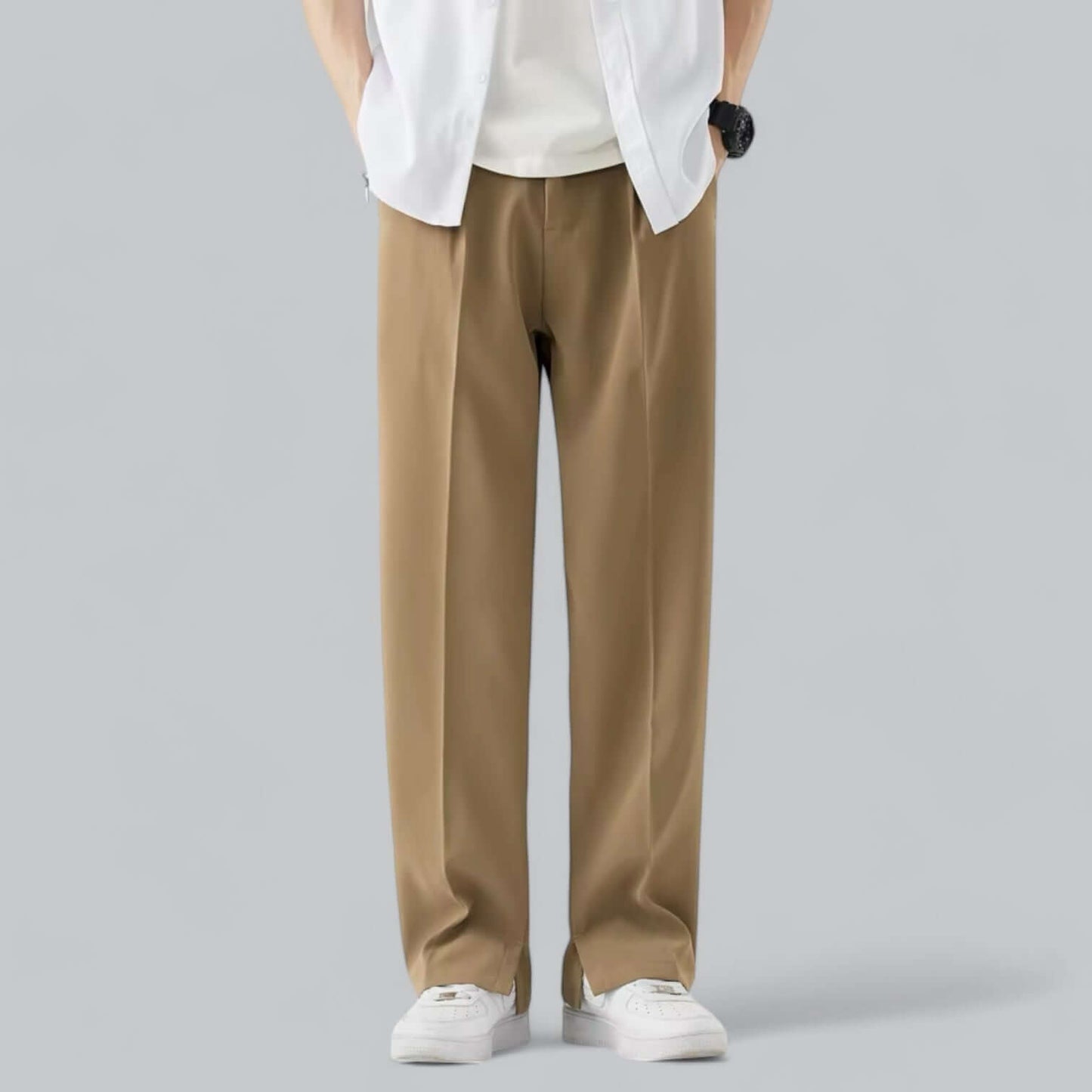 Straight Leg Trousers