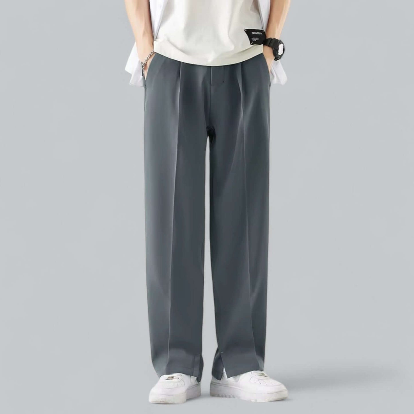 Straight Leg Trousers