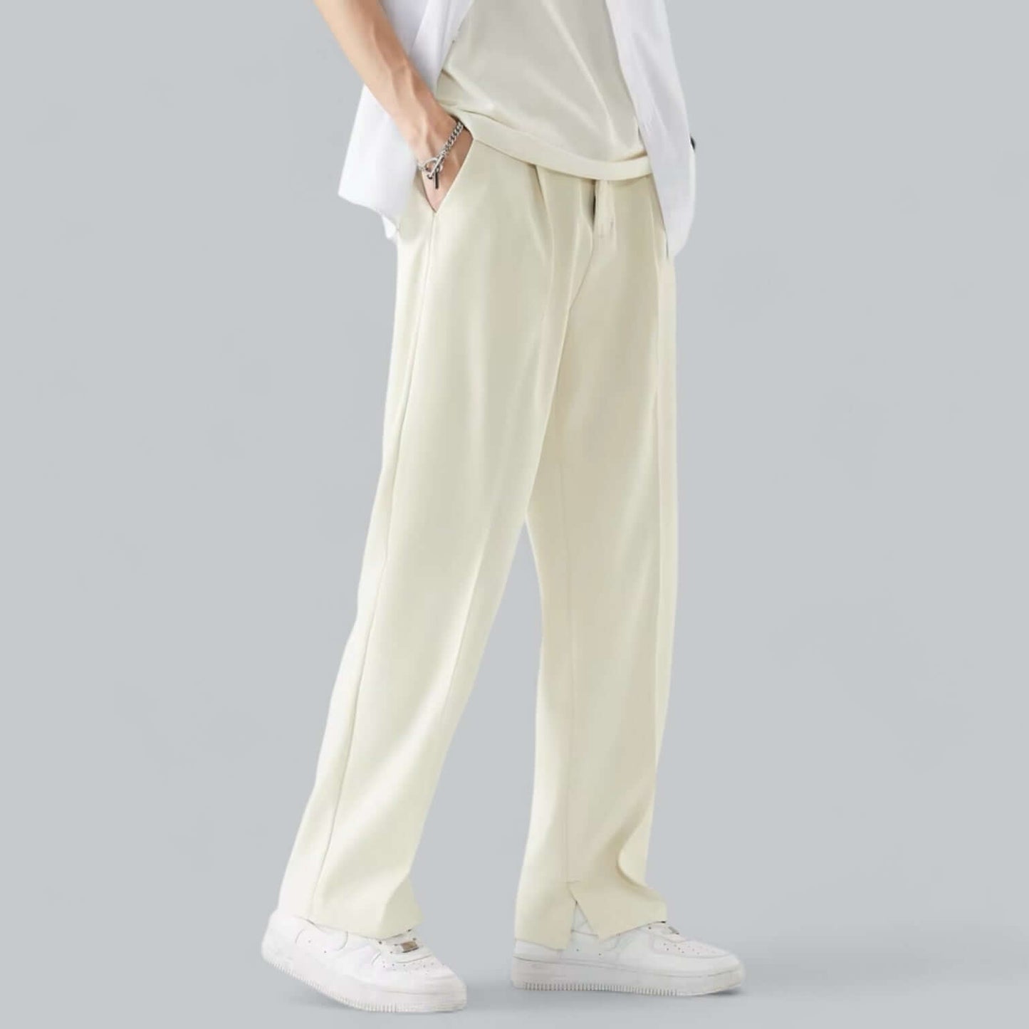 Straight Leg Trousers