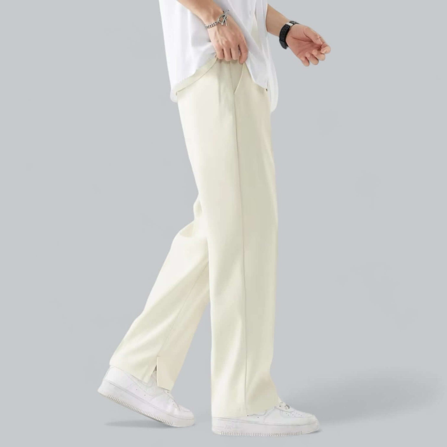 Straight Leg Trousers