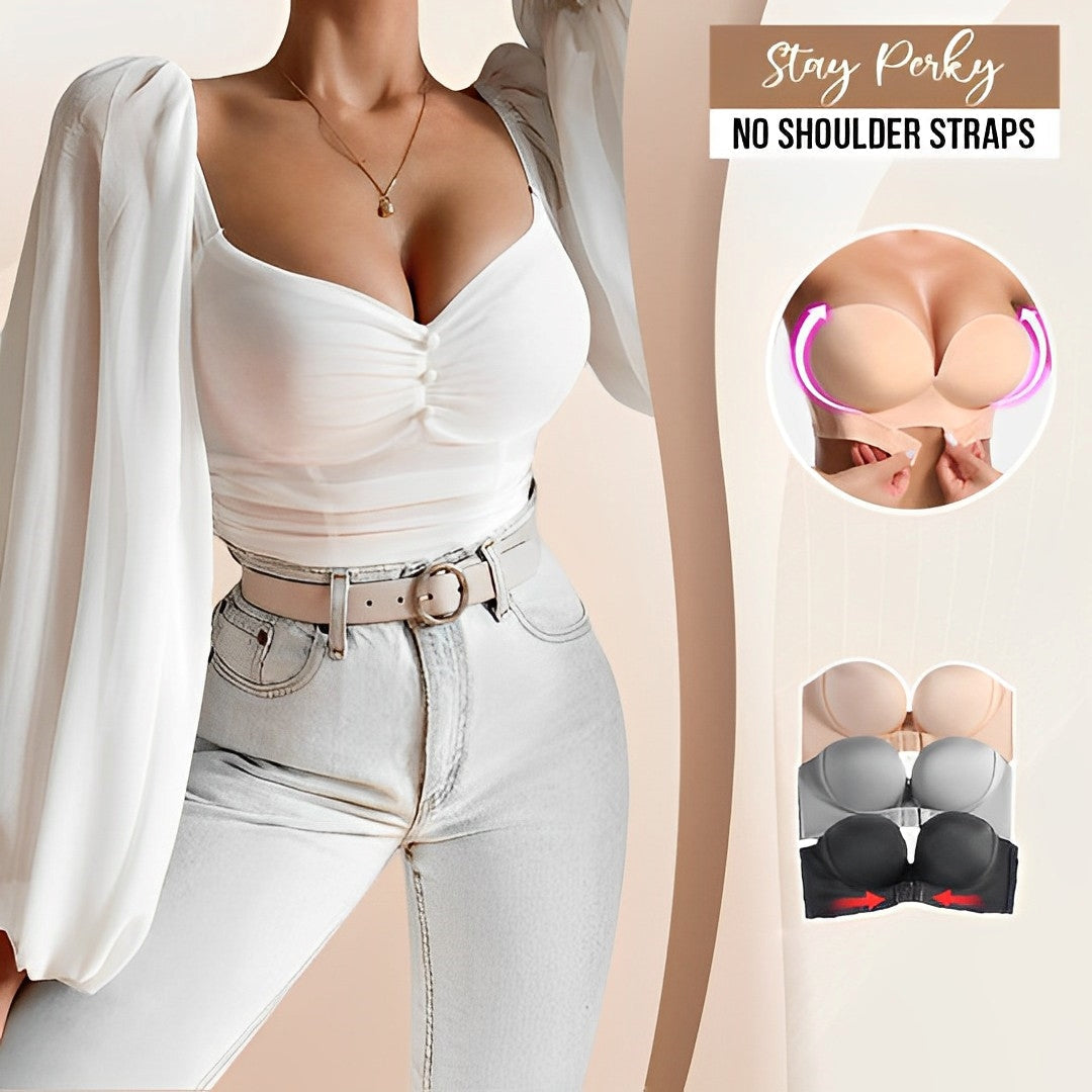 Strapless Push-up Bra – Invisible Support and Comfort
