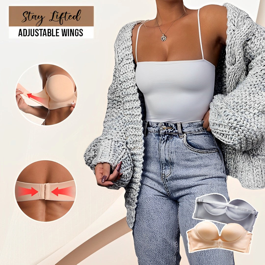 Strapless Push-up Bra – Invisible Support and Comfort