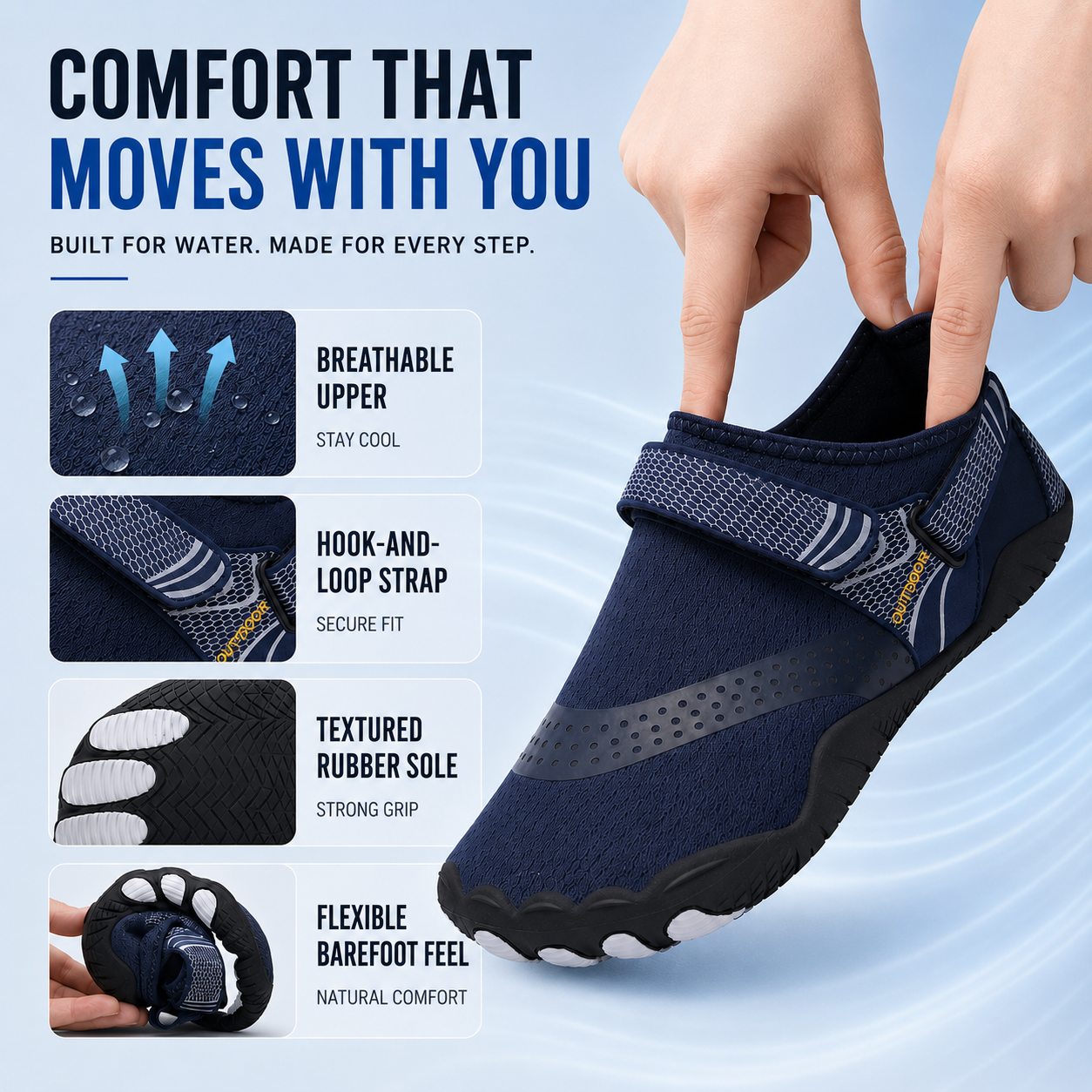Streamtek Quick-Dry Unisex Water Shoe