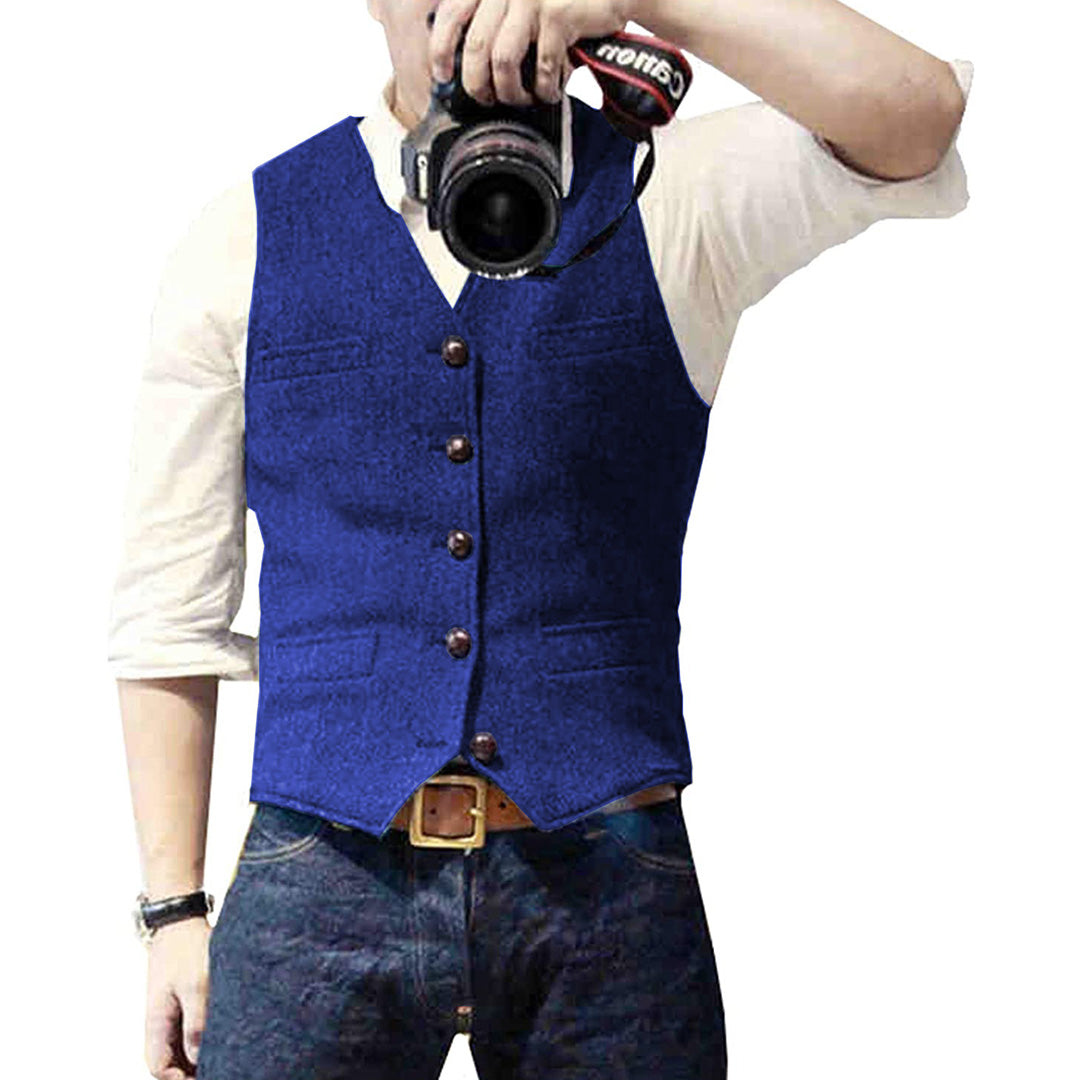 Stylish Casual Men's Vest | Versatile Spring/Summer