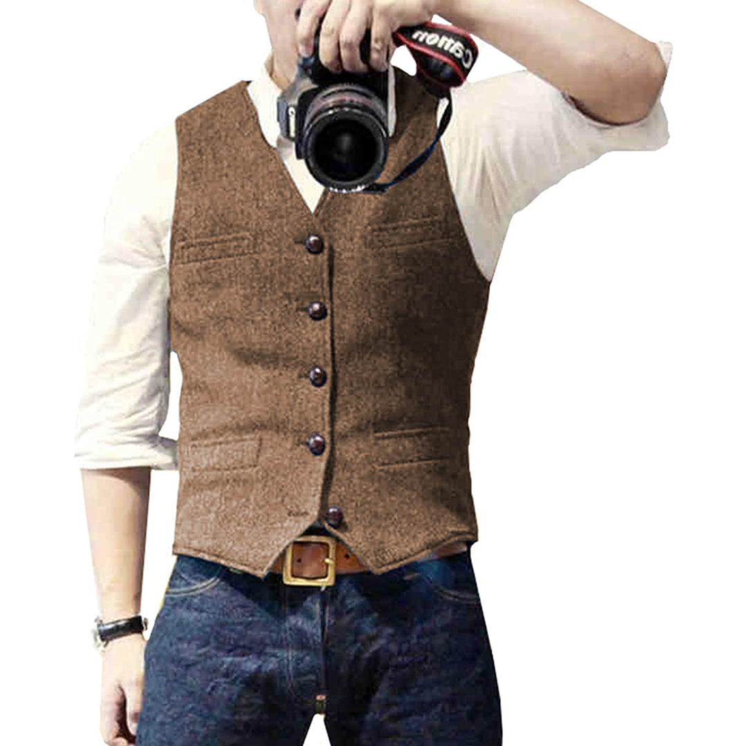 Stylish Casual Men's Vest | Versatile Spring/Summer