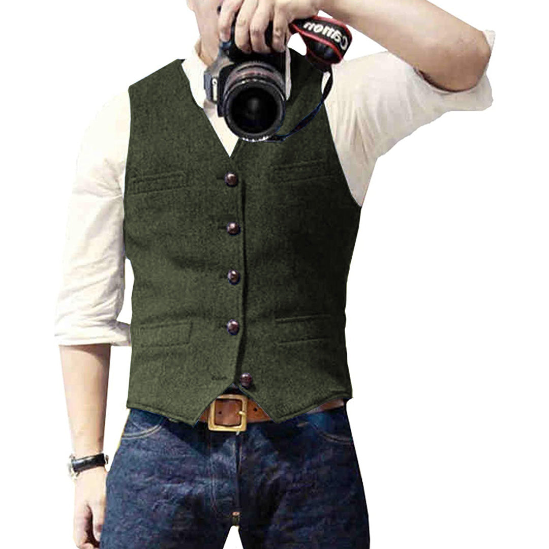 Stylish Casual Men's Vest | Versatile Spring/Summer