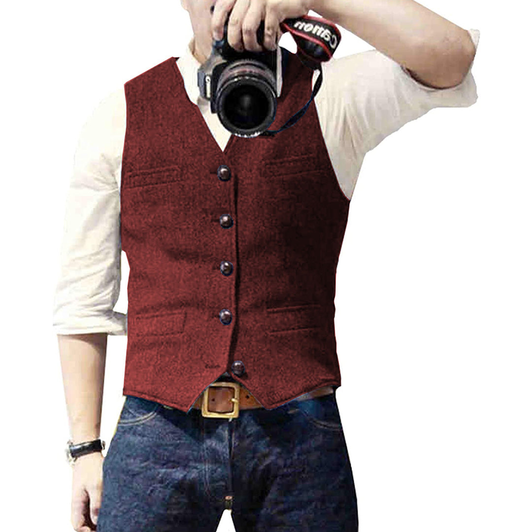 Stylish Casual Men's Vest | Versatile Spring/Summer