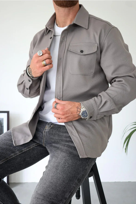 Stylish Casual Overshirt