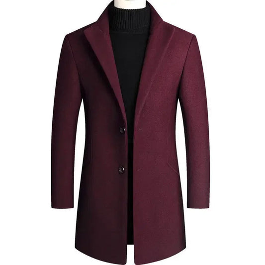 Stylish Slim-Fit Coat