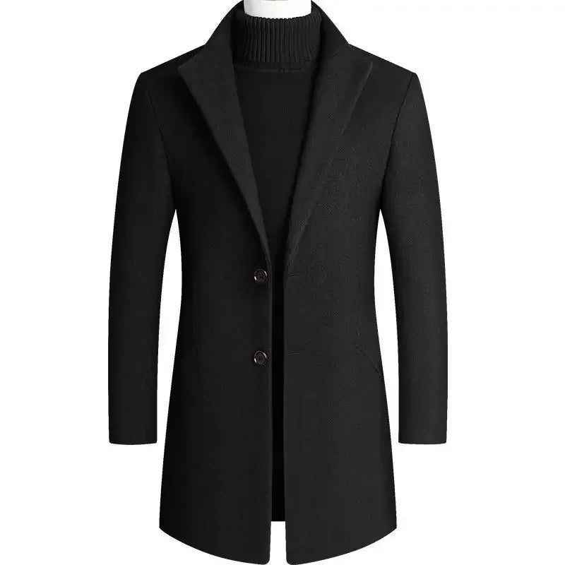 Stylish Slim-Fit Coat