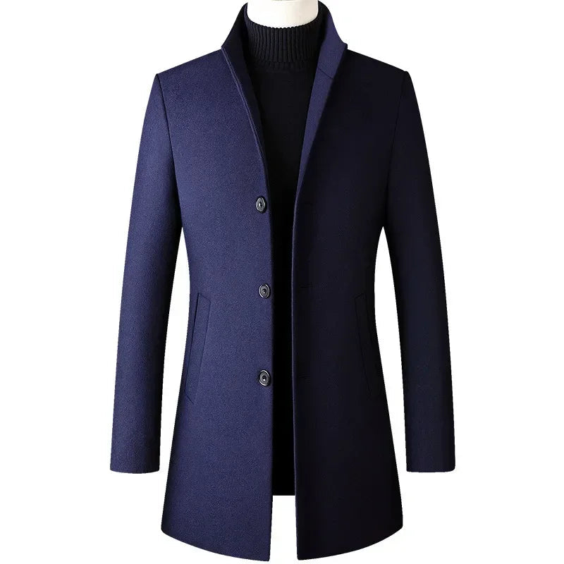Stylish Slim-Fit Coat