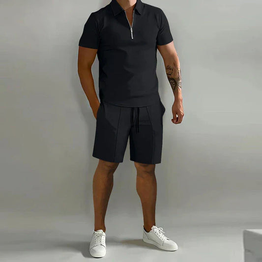 Summer Set for Men - Polo and Shorts | Luxury Two-Piece Outfit