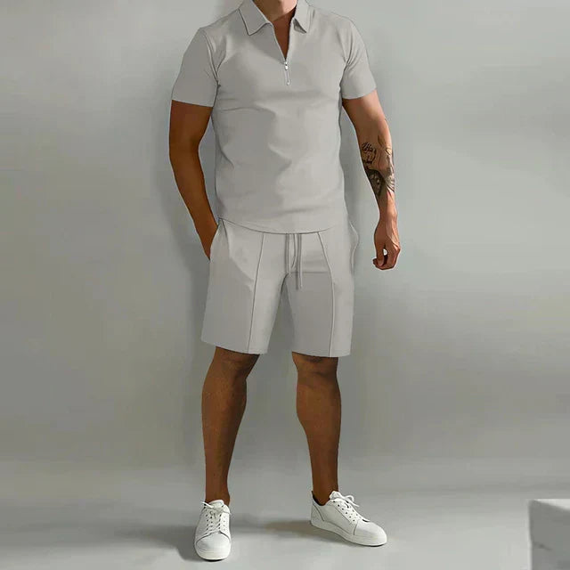 Summer Set for Men - Polo and Shorts | Luxury Two-Piece Outfit