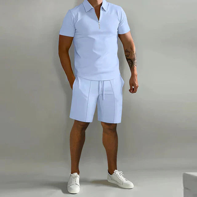 Summer Set for Men - Polo and Shorts | Luxury Two-Piece Outfit