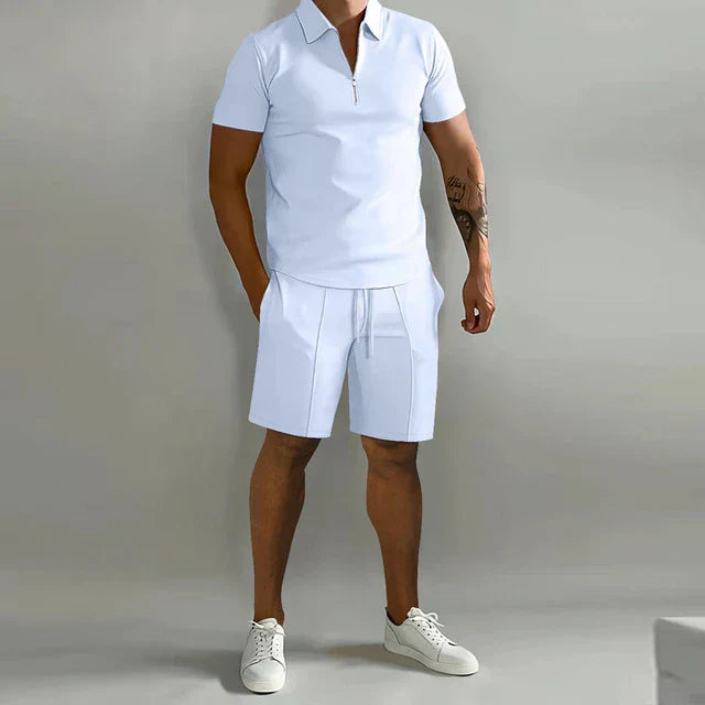 Summer Set for Men - Polo and Shorts | Luxury Two-Piece Outfit