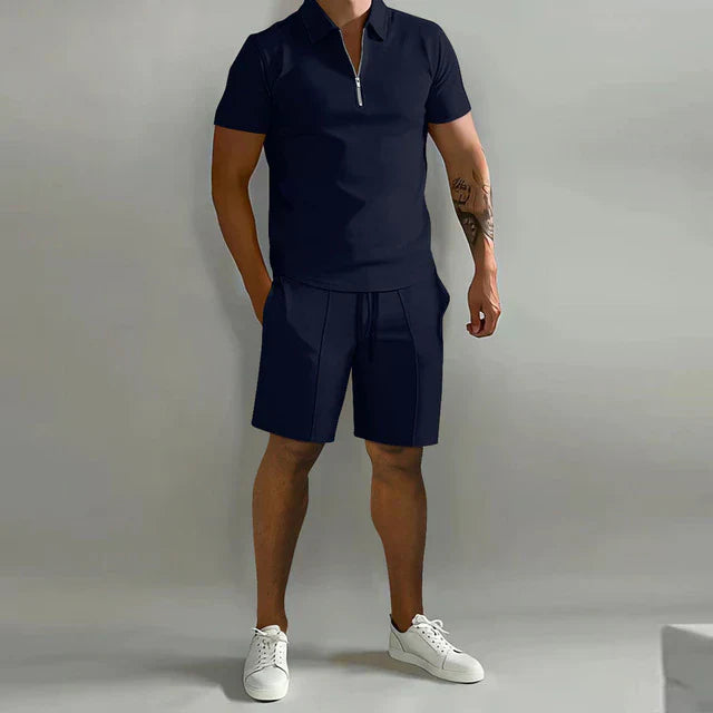 Summer Set for Men - Polo and Shorts | Luxury Two-Piece Outfit