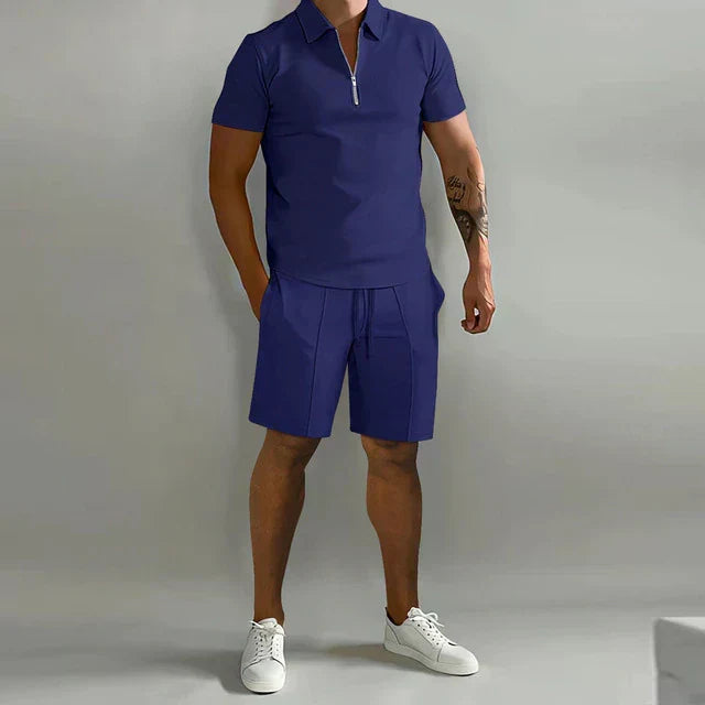 Summer Set for Men - Polo and Shorts | Luxury Two-Piece Outfit