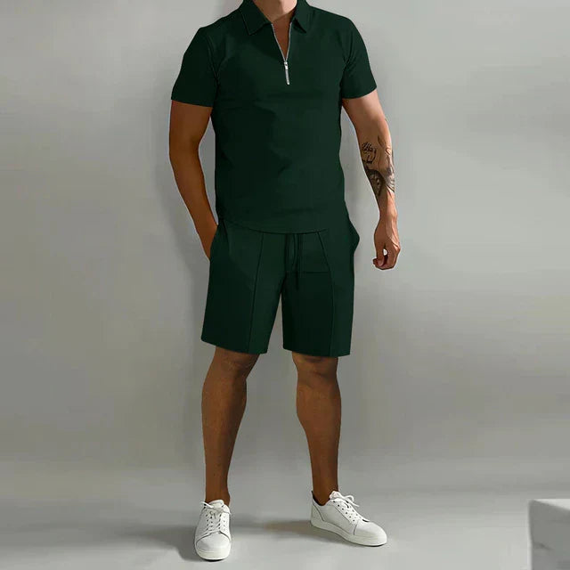 Summer Set for Men - Polo and Shorts | Luxury Two-Piece Outfit