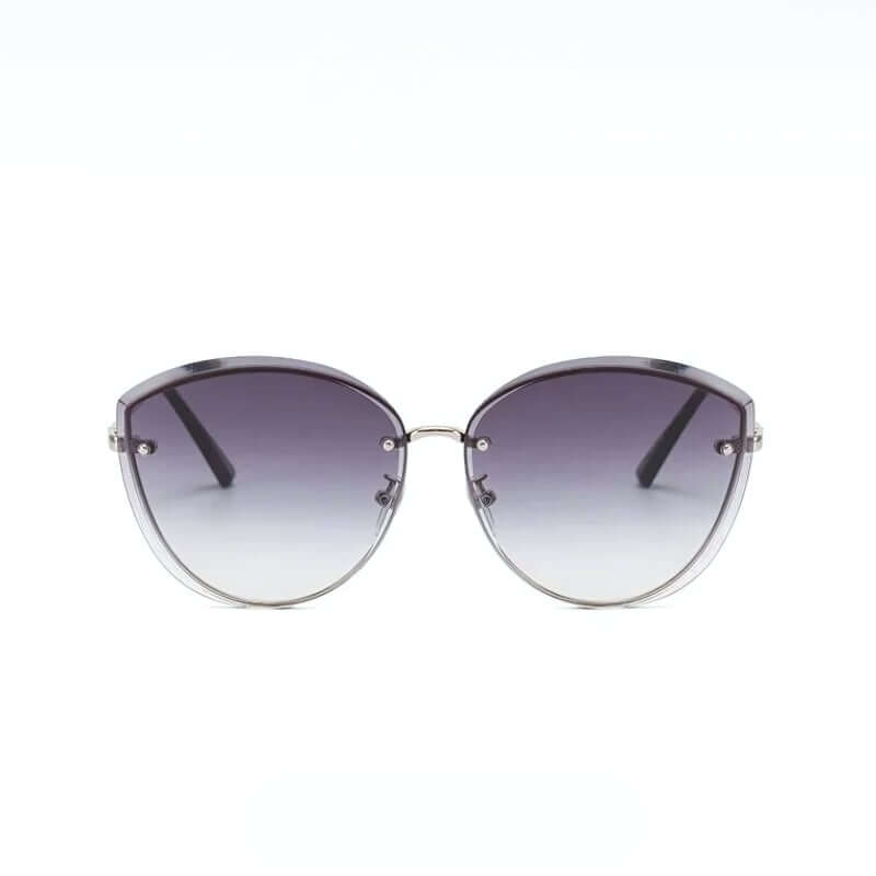 Sunglasses Women, Rimless Cat Eye Shape UV400