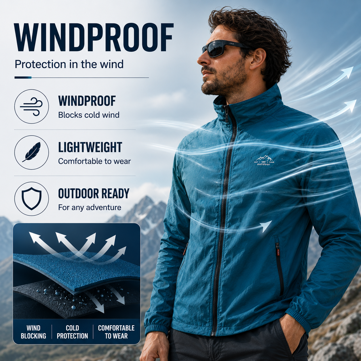 SunVent Active Windbreaker