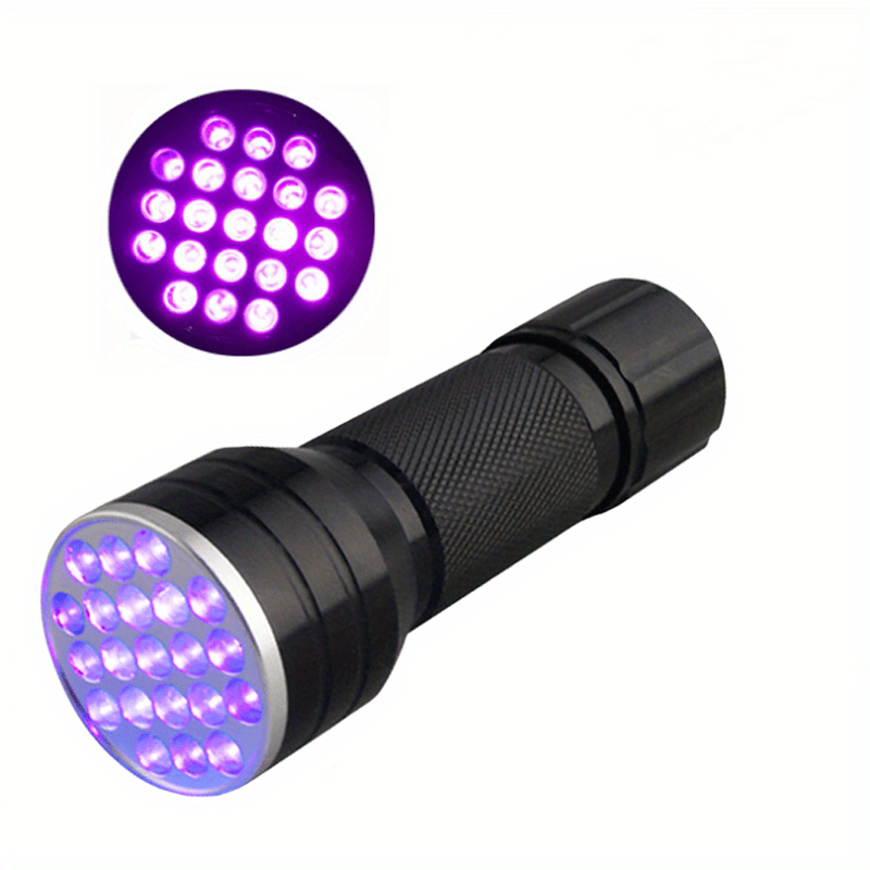 Super Bright 395nm UV Blacklight LED Flashlight