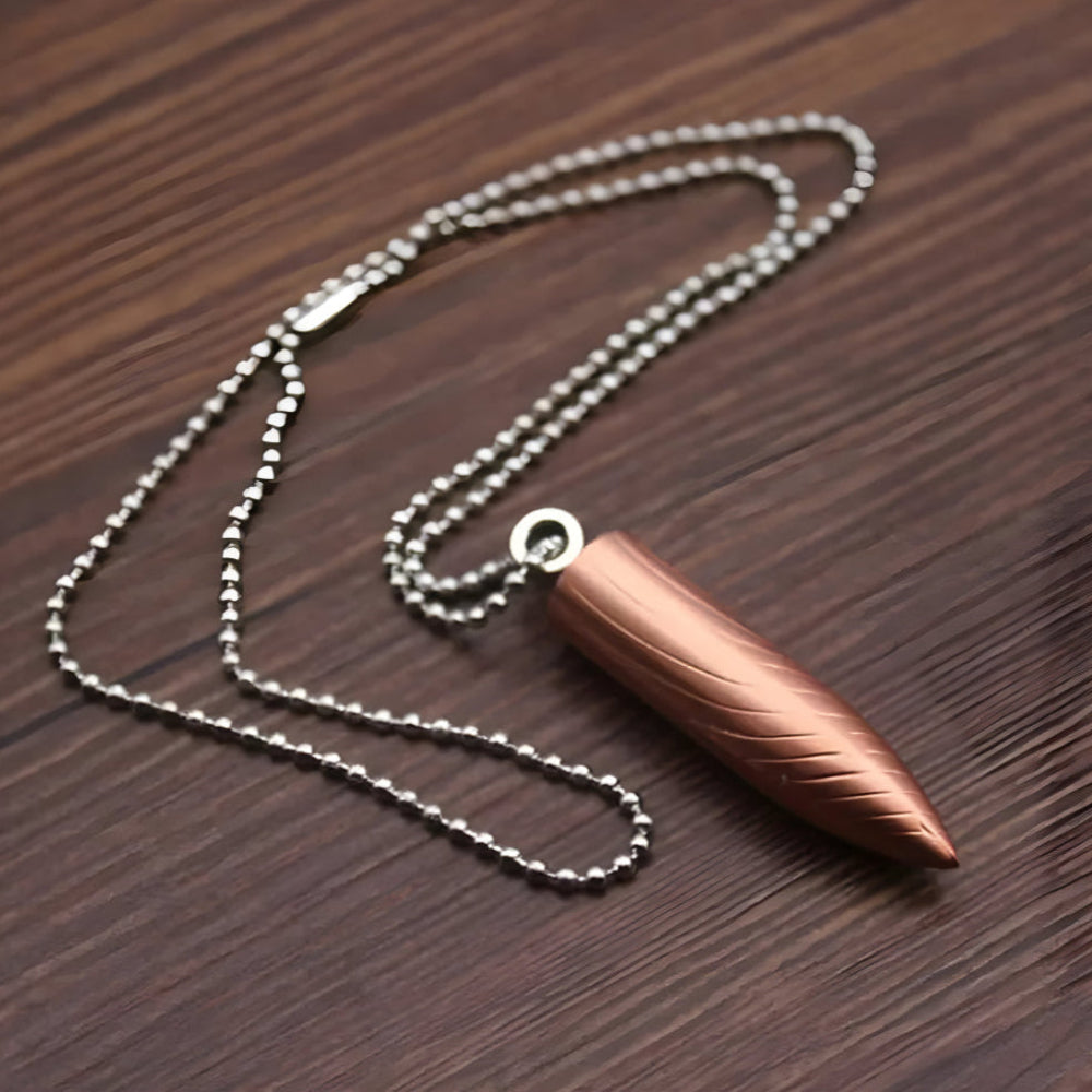 Survival Waterproof Flint Fire Starter Keychain