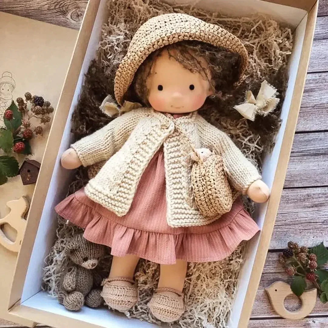 Sweet and Comfortable Cuddly Doll with Realistic Features
