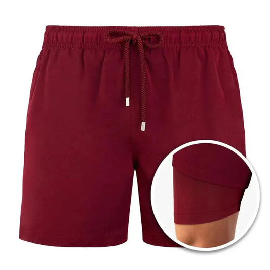 Swim Trunks for Men with Built-in Lining
