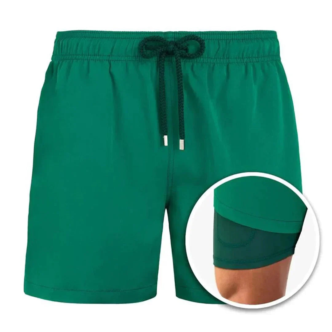 Swim Trunks for Men with Built-in Lining