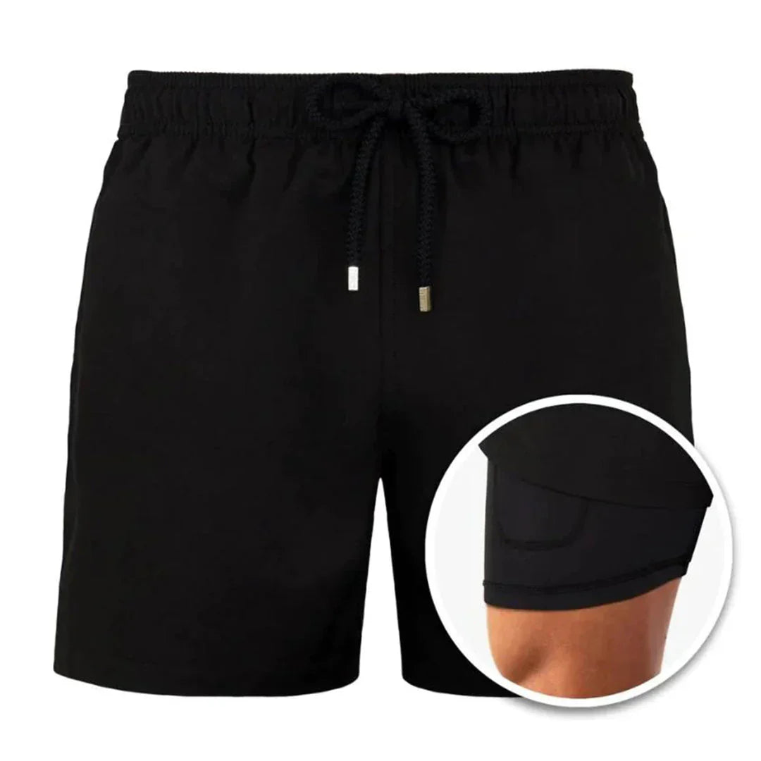 Swim Trunks for Men with Built-in Lining