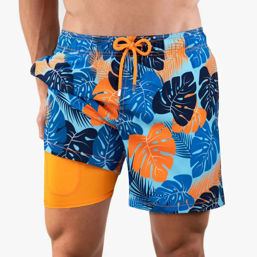 Swim Trunks for Men with Built-in Lining
