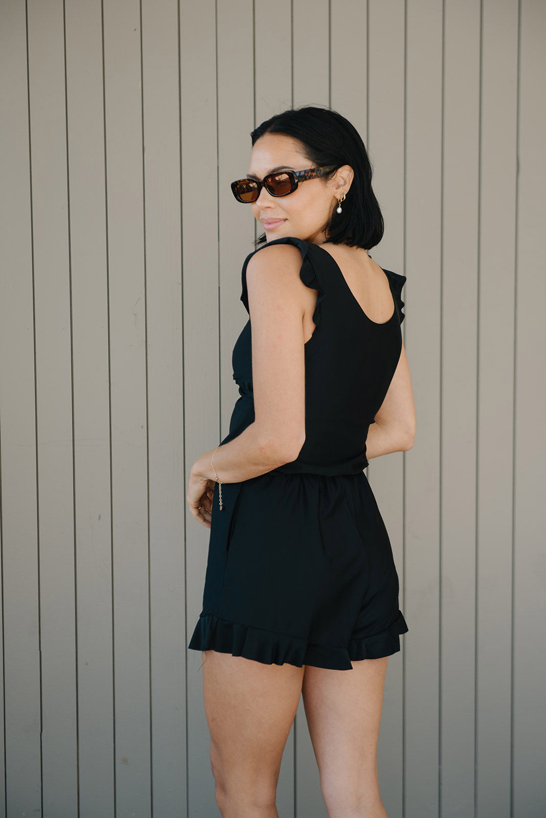 Swimsuit with Integrated Support Bra