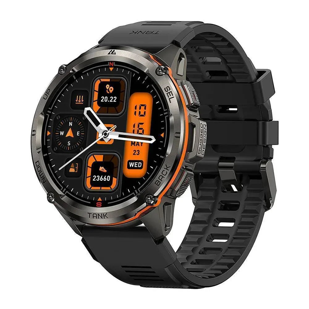 T3 Ultra GPS AMOLED Smartwatch - Rugged Fitness Tracker