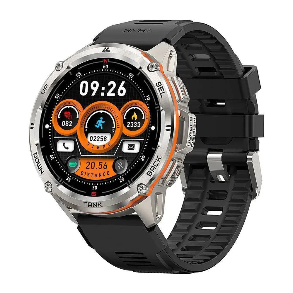 T3 Ultra GPS AMOLED Smartwatch - Rugged Fitness Tracker