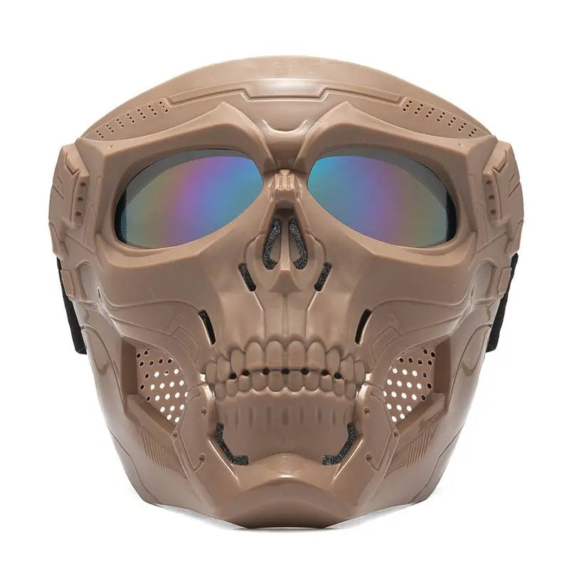 Tactical Face Mask for Airsoft and Paintball - Breathable Protective Gear for Outdoor Combat