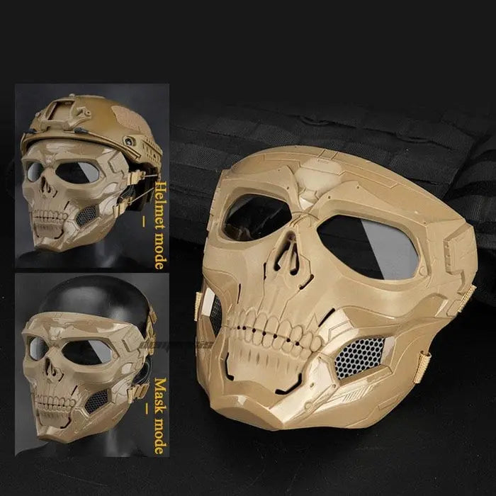 Tactical Face Mask for Airsoft and Paintball - Breathable Protective Gear for Outdoor Combat