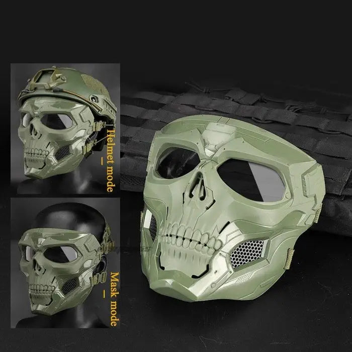 Tactical Face Mask for Airsoft and Paintball - Breathable Protective Gear for Outdoor Combat