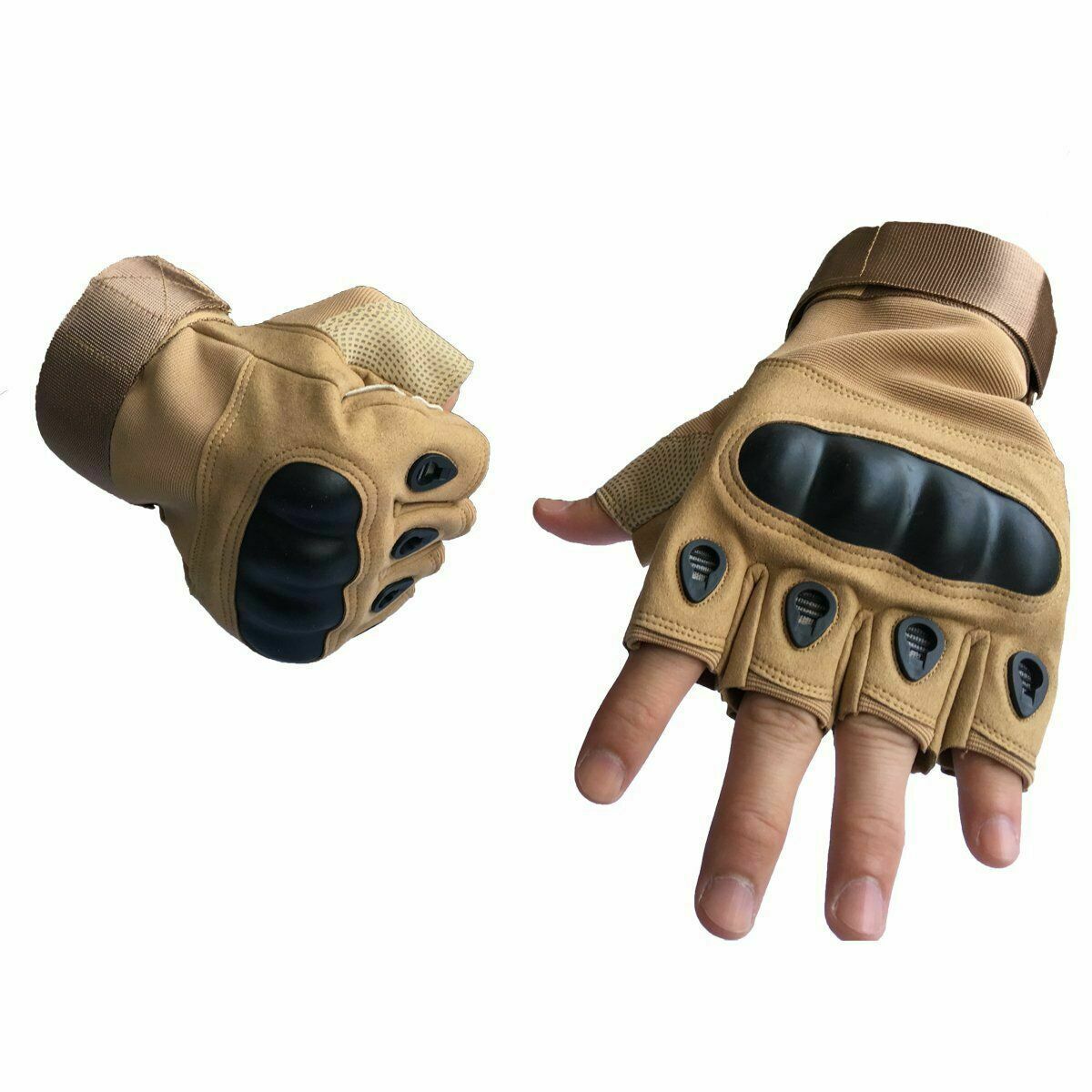 Tactical Hard Knuckle Touchscreen Gloves
