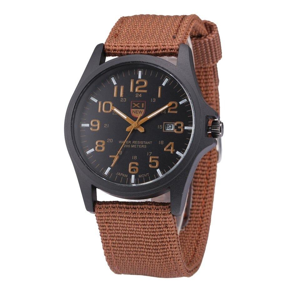Tactical Men's Watch Adventure Time – Waterproof and Shock Resistant with LED