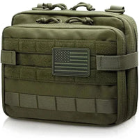 Tactical MOLLE Admin Pouch with Mag Storage & Utility