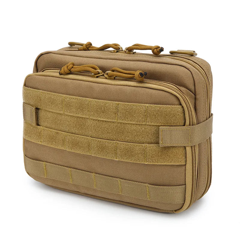 Tactical MOLLE Admin Pouch with Mag Storage & Utility