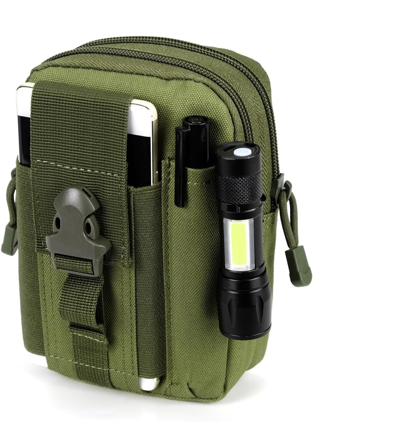 Tactical MOLLE EDC Belt Pouch - Military-Grade Utility Bag