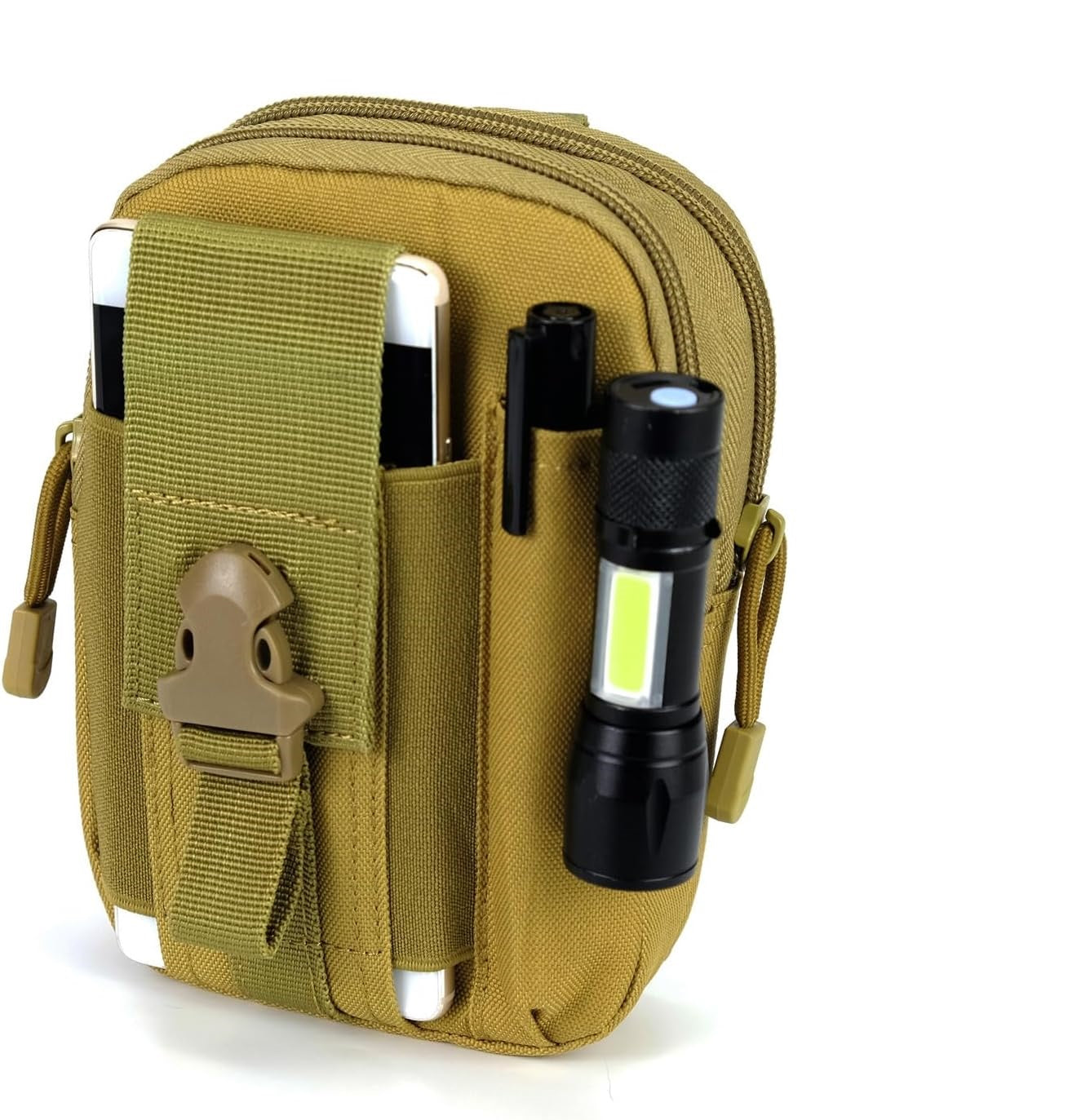 Tactical MOLLE EDC Belt Pouch - Military-Grade Utility Bag