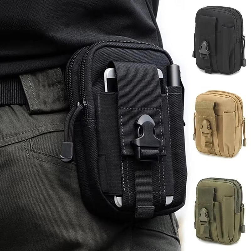 Tactical MOLLE EDC Belt Pouch - Military-Grade Utility Bag