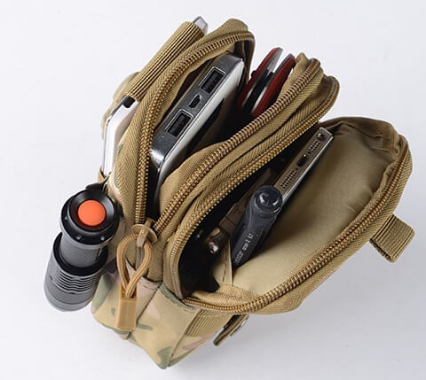 Tactical MOLLE EDC Belt Pouch - Military-Grade Utility Bag
