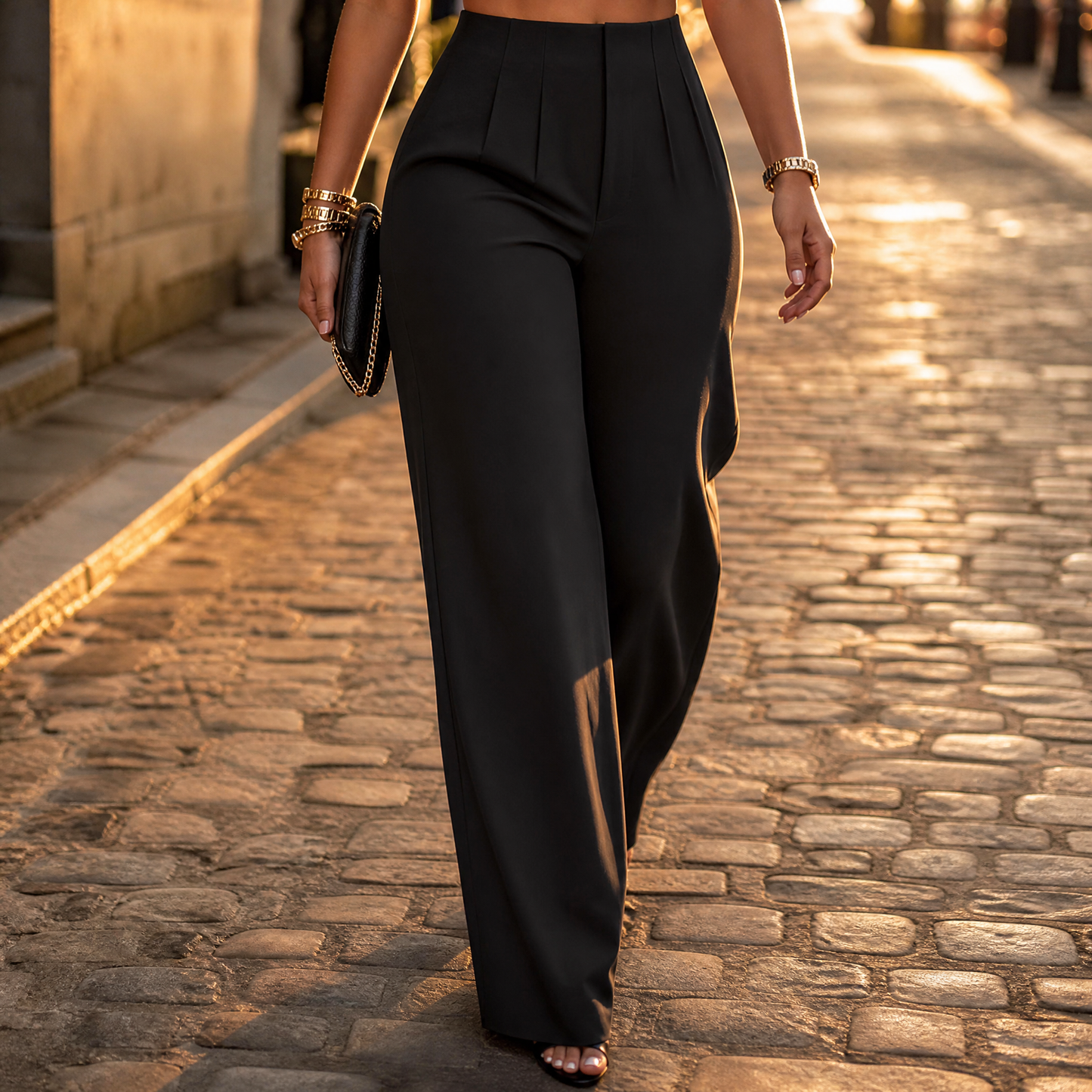 Tailored Pleated Trousers