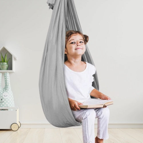 Therapeutic sensory swing supporting children's concentration