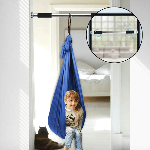 Therapeutic sensory swing supporting children's concentration