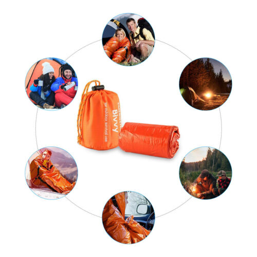 Thermal Bivy Emergency Sleeping Bag for Outdoor Survival